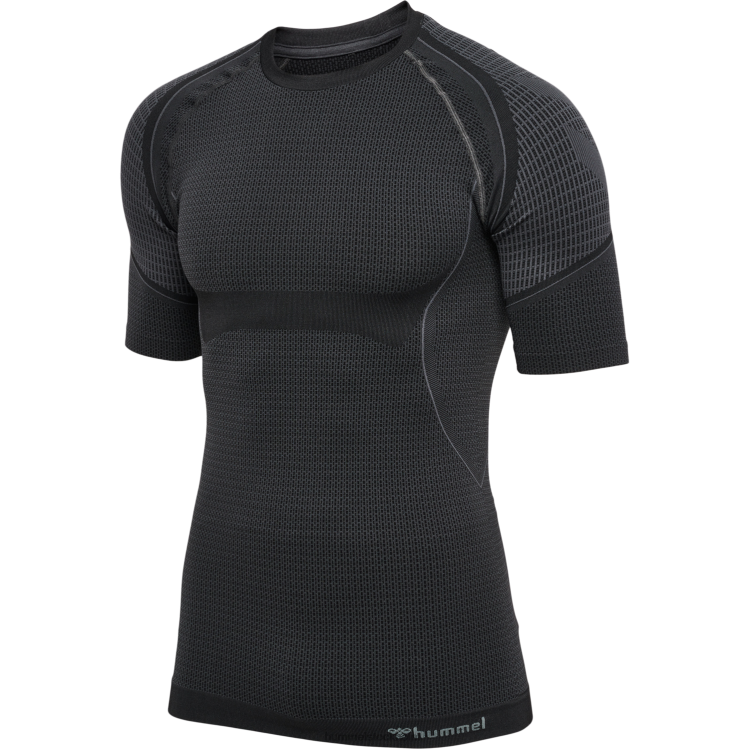 se Hummel män hmlmt olli sömlös tight t-shirt LL40V433 \"sömlös t-shirt\"