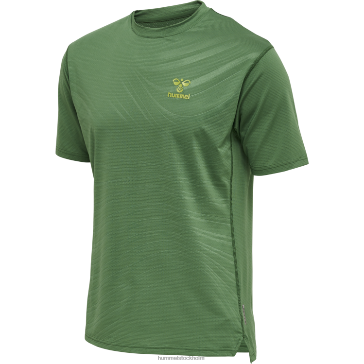 se Hummel män hmlongrid poly tee s/s LL40V249 \"t-shirt\"
