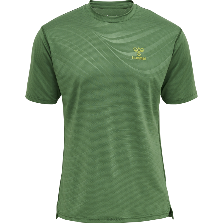 se Hummel män hmlongrid poly tee s/s LL40V249 \"t-shirt\"