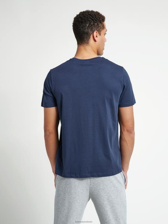 se Hummel män hmlpeter t-shirt s/s LL40V1333 \"t-shirt med rund hals\"