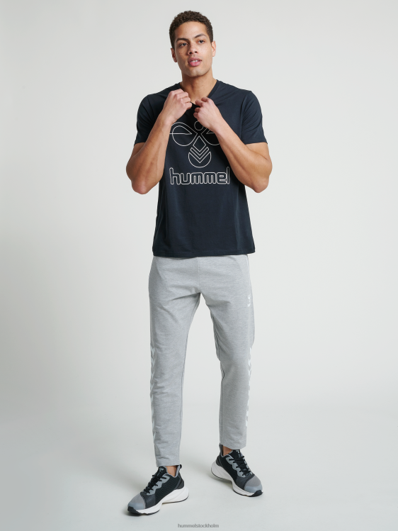 se Hummel män hmlpeter t-shirt s/s LL40V1640 \"t-shirt med rund hals\"