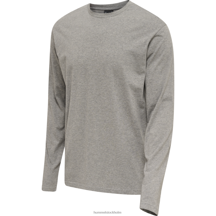 se Hummel män hmlröd basic t-shirt l/s LL40V442 \"långärmad t-shirt\"
