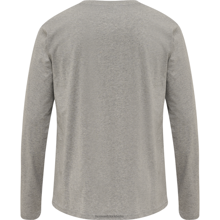 se Hummel män hmlröd basic t-shirt l/s LL40V442 \"långärmad t-shirt\"