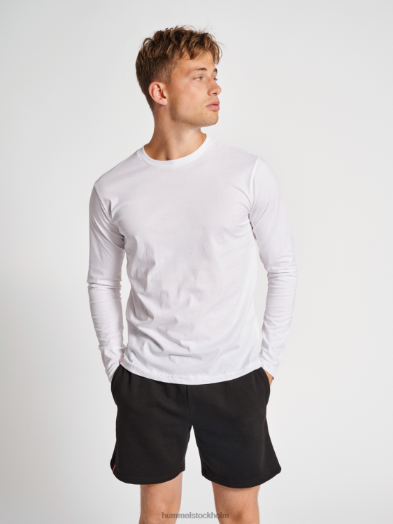 se Hummel män hmlröd basic t-shirt l/s LL40V449 "långärmad t-shirt"