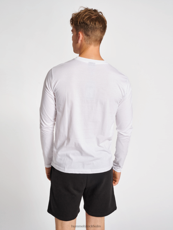 se Hummel män hmlröd basic t-shirt l/s LL40V449 \"långärmad t-shirt\"