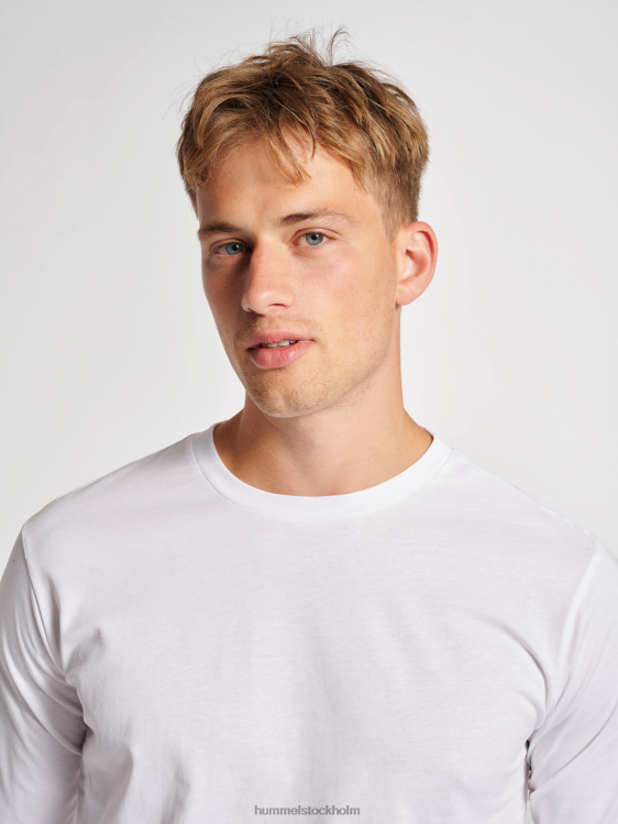 se Hummel män hmlröd basic t-shirt l/s LL40V449 \"långärmad t-shirt\"