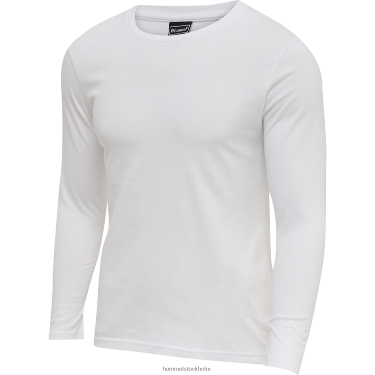 se Hummel män hmlröd basic t-shirt l/s LL40V449 \"långärmad t-shirt\"