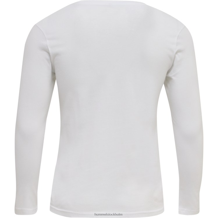 se Hummel män hmlröd basic t-shirt l/s LL40V449 \"långärmad t-shirt\"