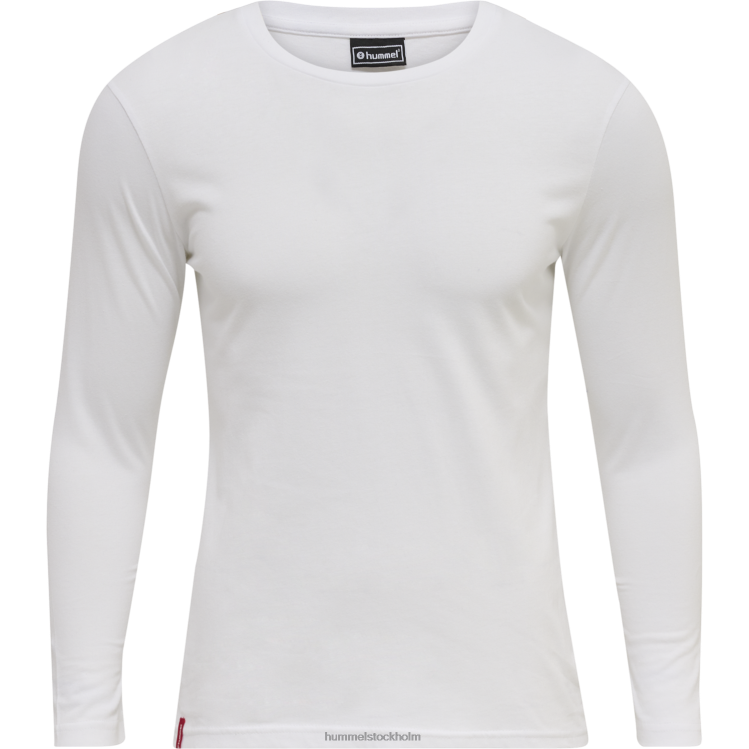 se Hummel män hmlröd basic t-shirt l/s LL40V449 \"långärmad t-shirt\"