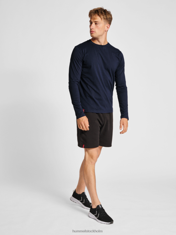 se Hummel män hmlröd basic t-shirt l/s LL40V495 \"långärmad t-shirt\"