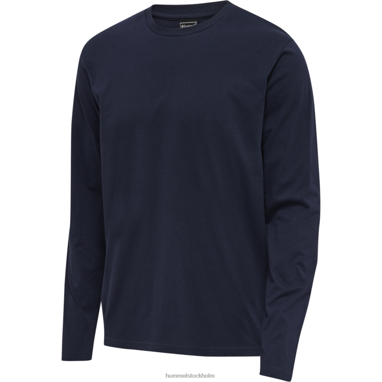 se Hummel män hmlröd basic t-shirt l/s LL40V495 \"långärmad t-shirt\"