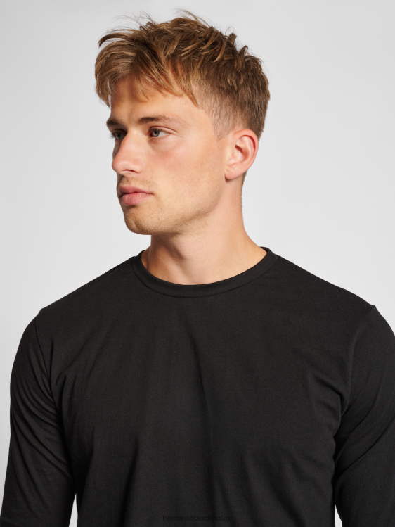 se Hummel män hmlröd basic t-shirt l/s LL40V698 \"långärmad t-shirt\"