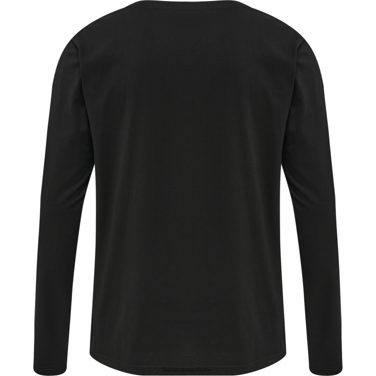 se Hummel män hmlröd basic t-shirt l/s LL40V698 \"långärmad t-shirt\"