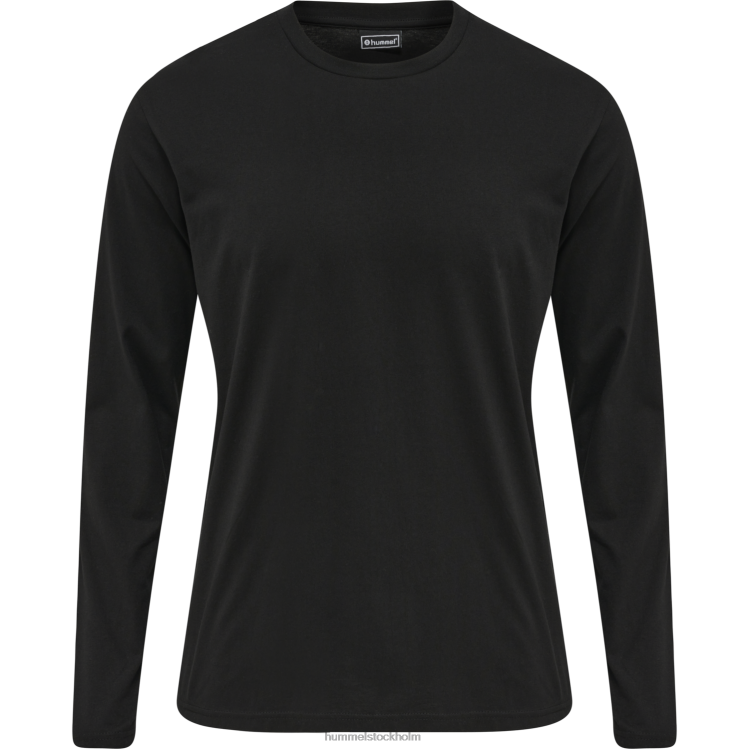 se Hummel män hmlröd basic t-shirt l/s LL40V698 \"långärmad t-shirt\"
