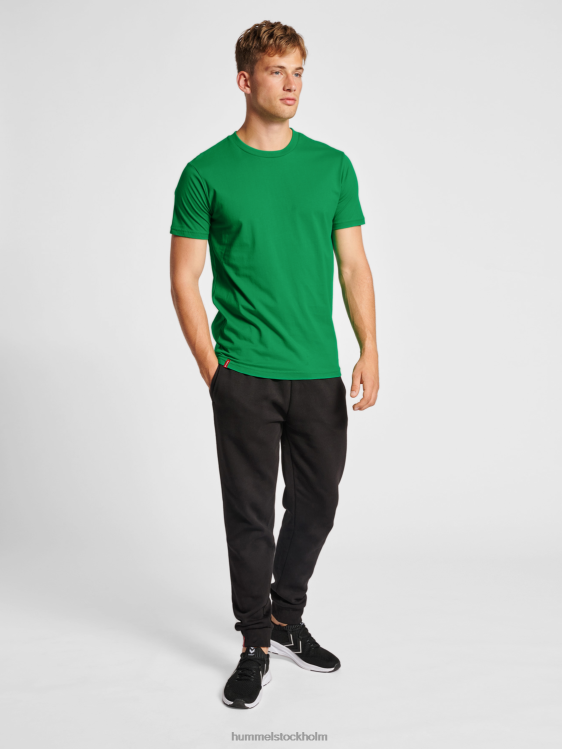 se Hummel män hmlröd basic t-shirt s/s LL40V317 \"kortärmad t-shirt\"