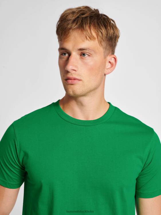 se Hummel män hmlröd basic t-shirt s/s LL40V317 \"kortärmad t-shirt\"