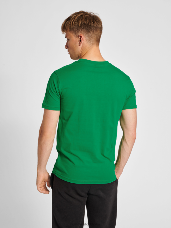 se Hummel män hmlröd basic t-shirt s/s LL40V317 \"kortärmad t-shirt\"