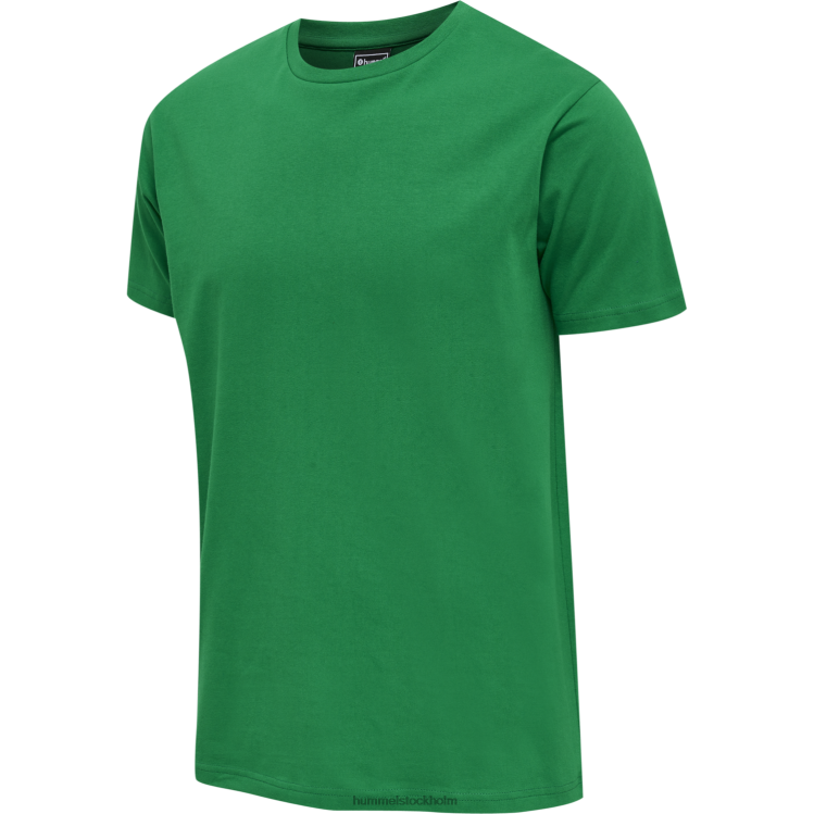 se Hummel män hmlröd basic t-shirt s/s LL40V317 \"kortärmad t-shirt\"