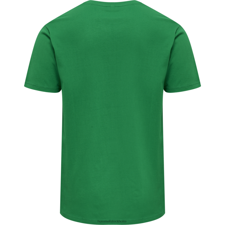 se Hummel män hmlröd basic t-shirt s/s LL40V317 \"kortärmad t-shirt\"