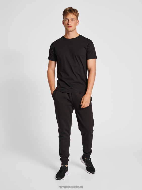 se Hummel män hmlröd basic t-shirt s/s LL40V427 \"kortärmad t-shirt\"