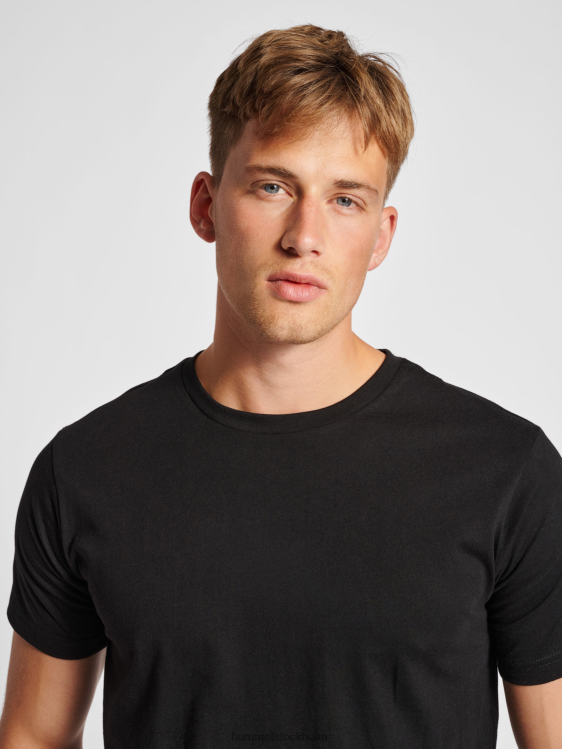 se Hummel män hmlröd basic t-shirt s/s LL40V427 \"kortärmad t-shirt\"