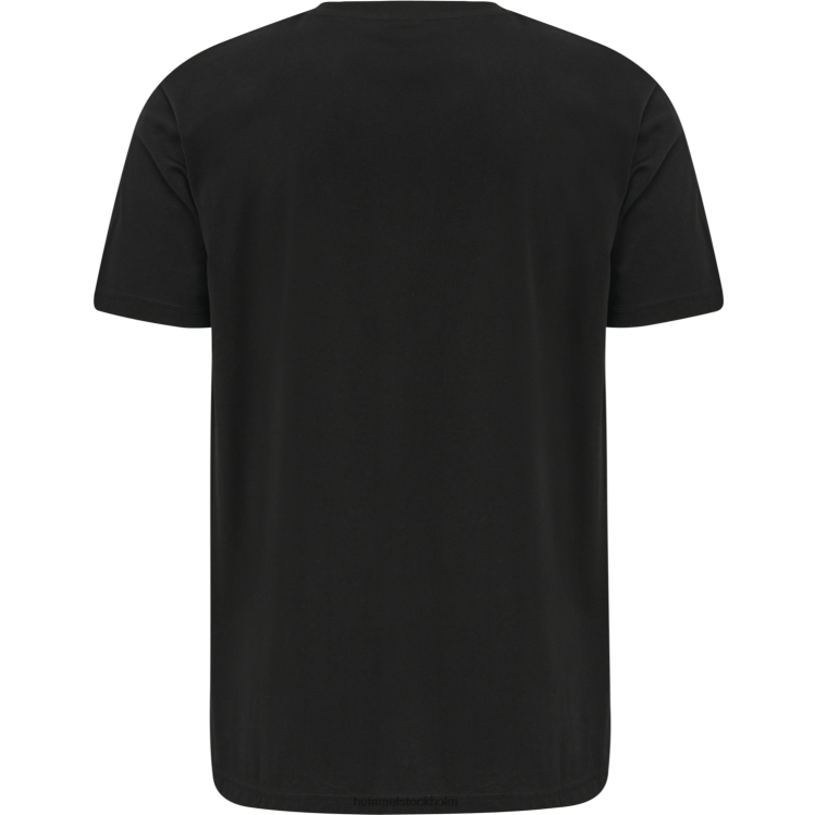se Hummel män hmlröd basic t-shirt s/s LL40V427 \"kortärmad t-shirt\"