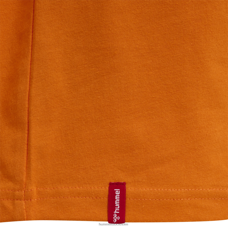 se Hummel män hmlröd basic t-shirt s/s LL40V434 \"kortärmad t-shirt\"