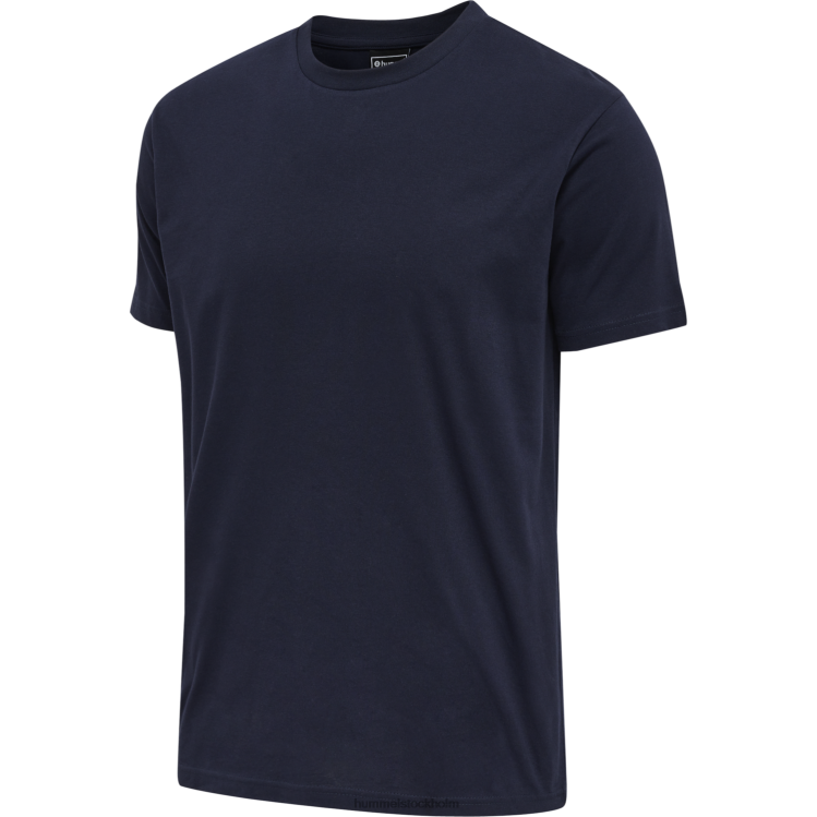 se Hummel män hmlröd basic t-shirt s/s LL40V446 \"kortärmad t-shirt\"