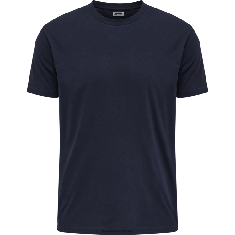 se Hummel män hmlröd basic t-shirt s/s LL40V446 \"kortärmad t-shirt\"