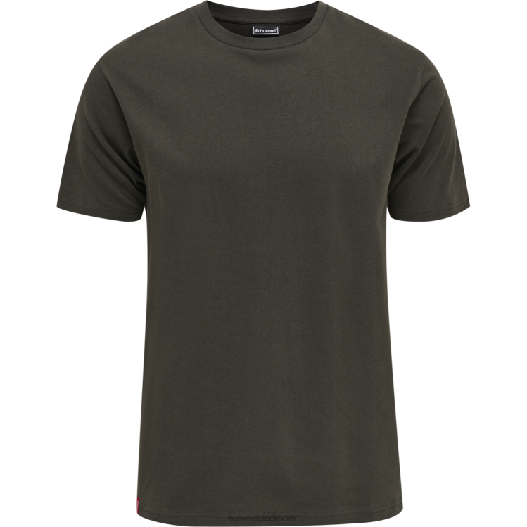 se Hummel män hmlröd basic t-shirt s/s LL40V447 \"kortärmad t-shirt\"
