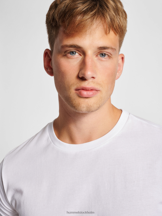 se Hummel män hmlröd basic t-shirt s/s LL40V486 \"kortärmad t-shirt\"