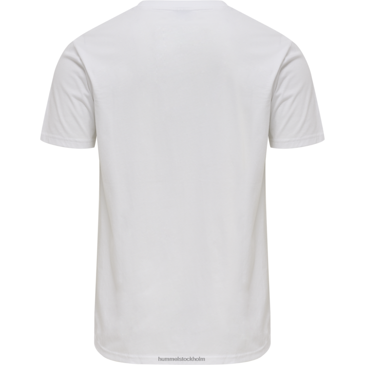 se Hummel män hmlröd basic t-shirt s/s LL40V486 \"kortärmad t-shirt\"