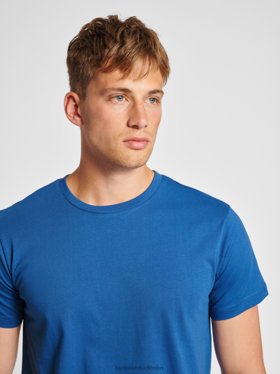 se Hummel män hmlröd basic t-shirt s/s LL40V488 \"kortärmad t-shirt\"
