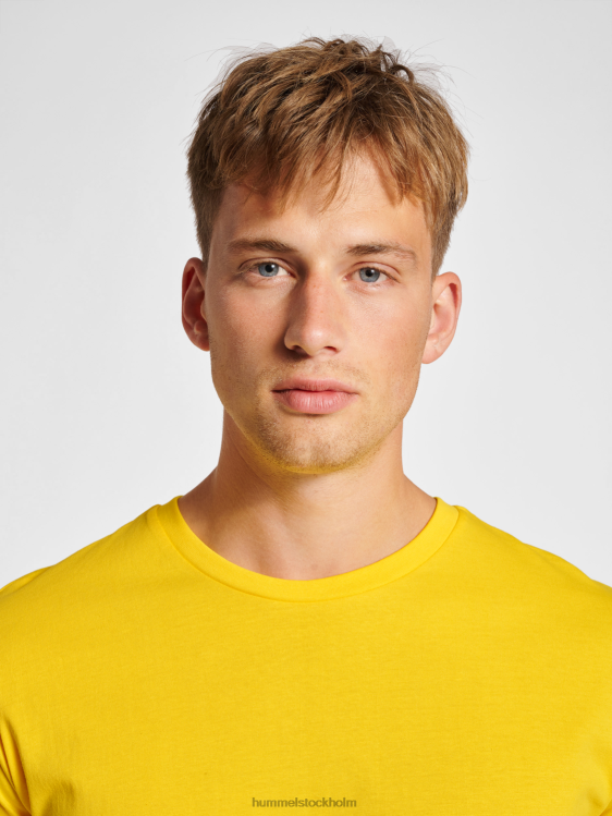 se Hummel män hmlröd basic t-shirt s/s LL40V820 \"kortärmad t-shirt\"