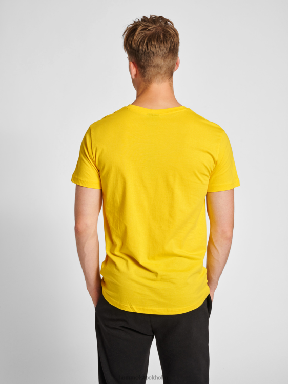 se Hummel män hmlröd basic t-shirt s/s LL40V820 \"kortärmad t-shirt\"
