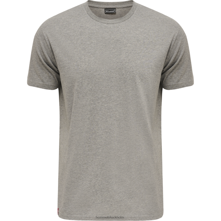 se Hummel män hmlröd basic t-shirt s/s LL40V87 \"kortärmad t-shirt\"