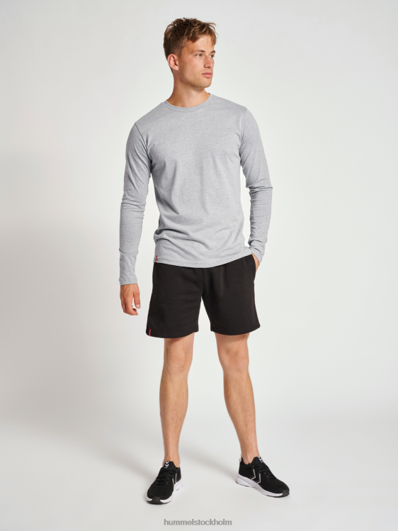 se Hummel män hmlröd tung t-shirt l/s LL40V450 \"långärmad t-shirt\"