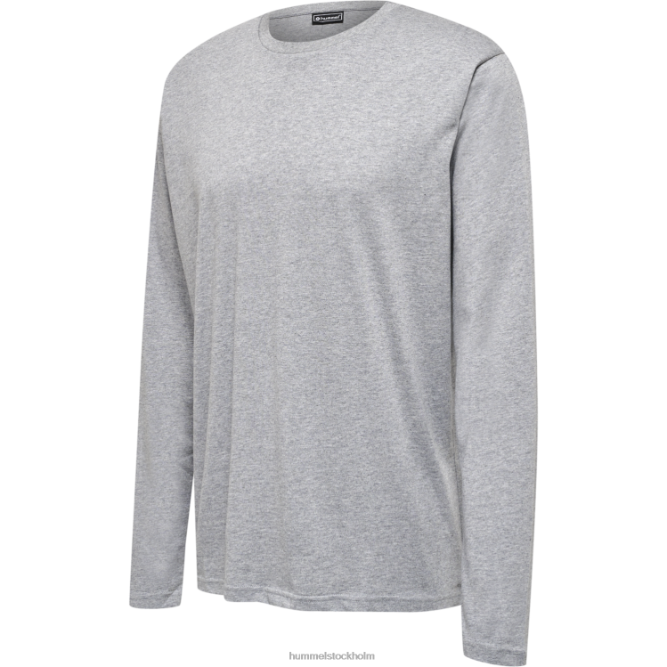 se Hummel män hmlröd tung t-shirt l/s LL40V450 \"långärmad t-shirt\"