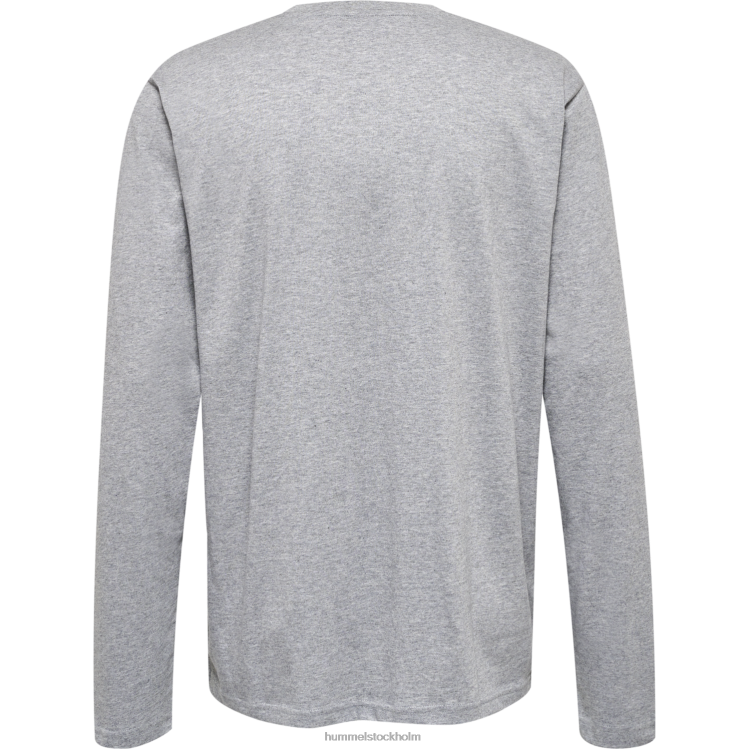 se Hummel män hmlröd tung t-shirt l/s LL40V450 \"långärmad t-shirt\"