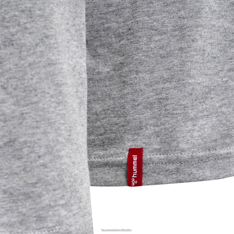 se Hummel män hmlröd tung t-shirt l/s LL40V450 \"långärmad t-shirt\"