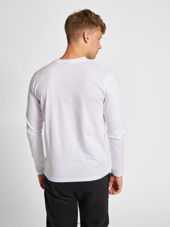se Hummel män hmlröd tung t-shirt l/s LL40V453 \"långärmad t-shirt\"