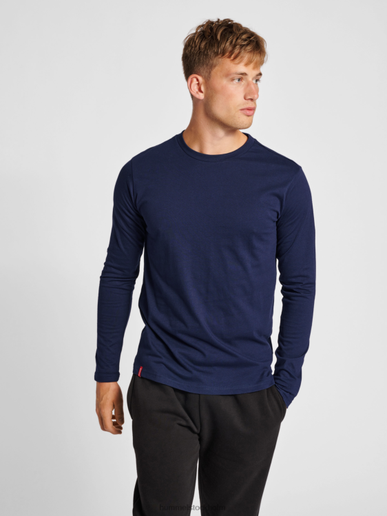 se Hummel män hmlröd tung t-shirt l/s LL40V671 "långärmad t-shirt"