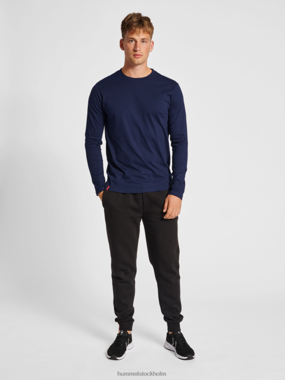 se Hummel män hmlröd tung t-shirt l/s LL40V671 \"långärmad t-shirt\"