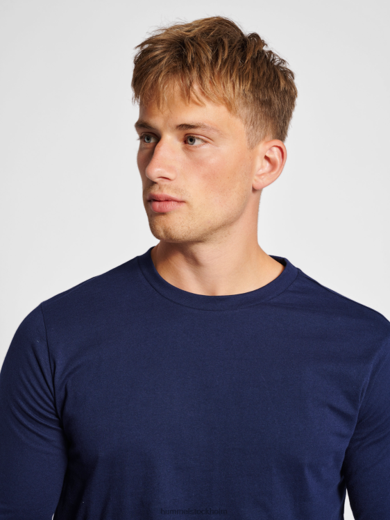 se Hummel män hmlröd tung t-shirt l/s LL40V671 \"långärmad t-shirt\"