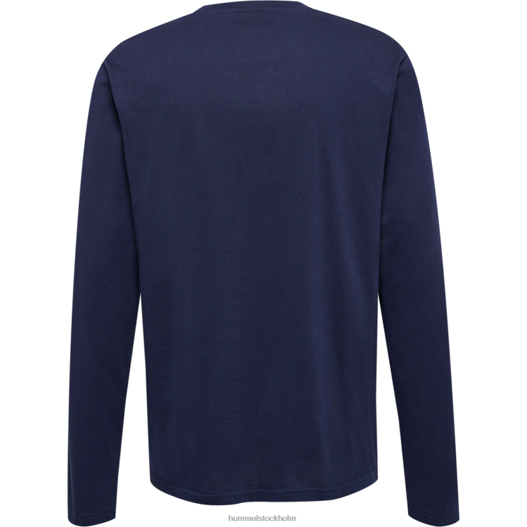 se Hummel män hmlröd tung t-shirt l/s LL40V671 \"långärmad t-shirt\"
