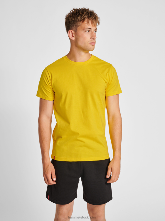 se Hummel män hmlröd tung t-shirt s/s LL40V1045 "kortärmad t-shirt"