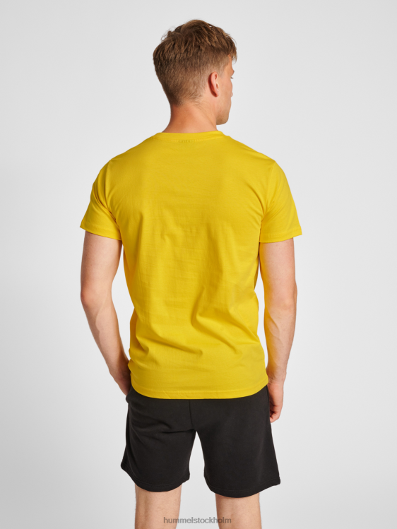 se Hummel män hmlröd tung t-shirt s/s LL40V1045 \"kortärmad t-shirt\"