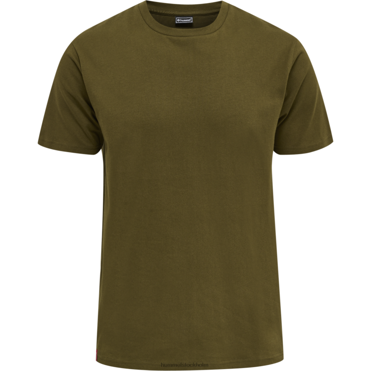 se Hummel män hmlröd tung t-shirt s/s LL40V423 \"kortärmad t-shirt\"