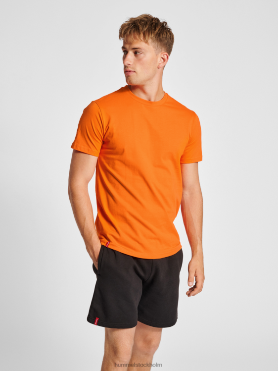 se Hummel män hmlröd tung t-shirt s/s LL40V457 "kortärmad t-shirt"