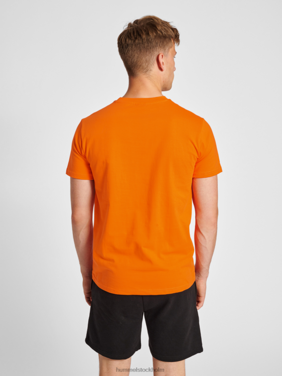 se Hummel män hmlröd tung t-shirt s/s LL40V457 \"kortärmad t-shirt\"